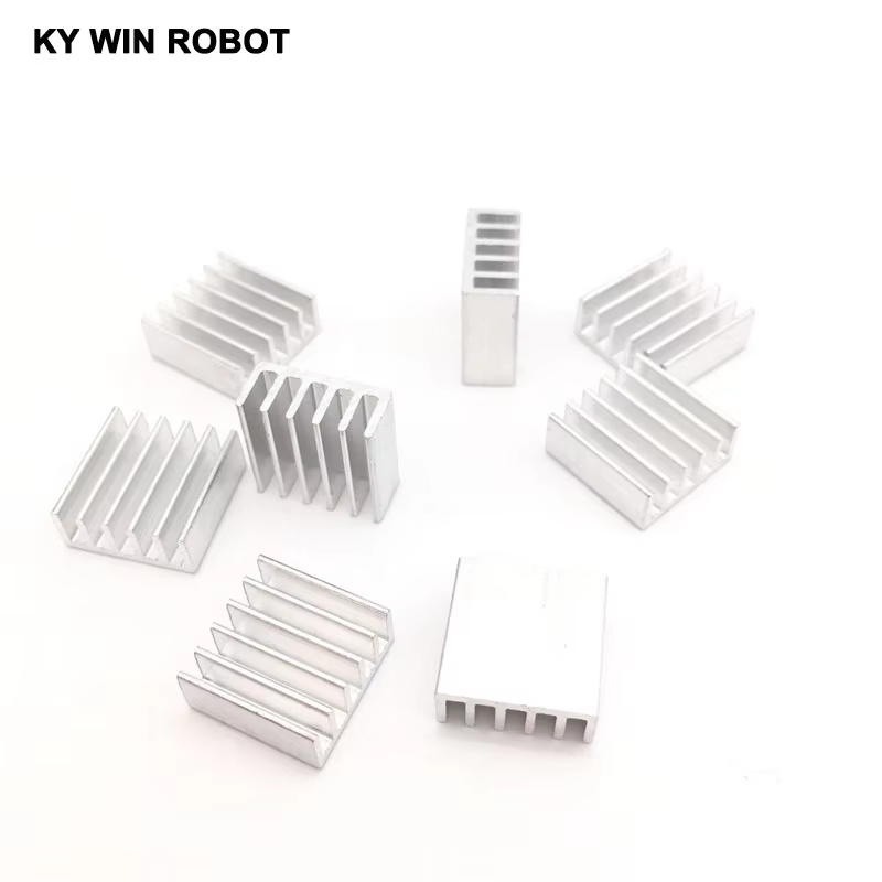 Heatsink Aluminum - 50 szt. Radiator z ekstrudowanego aluminium