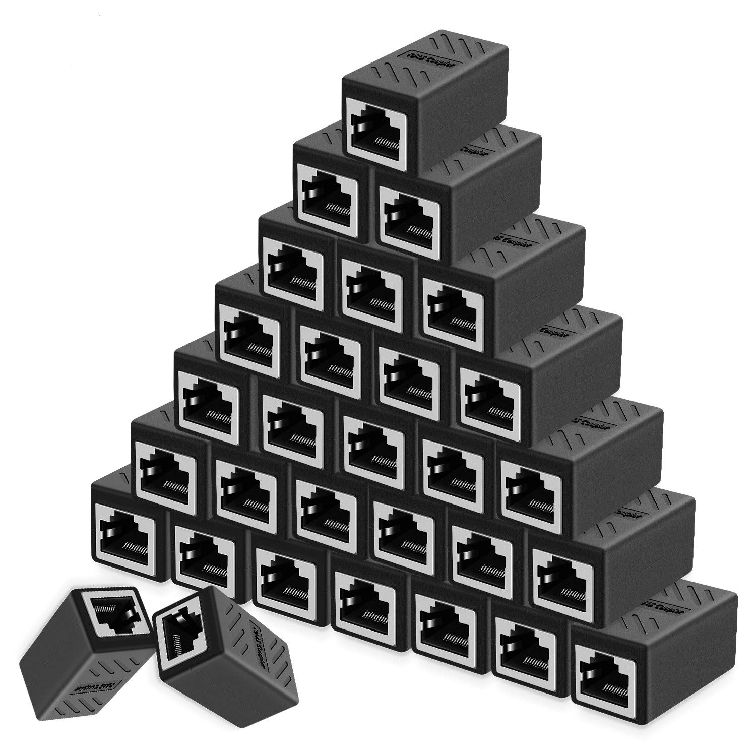 Rj45 Jack - 5-20 szt. Przedłużacz kabla Ethernet, złączka
