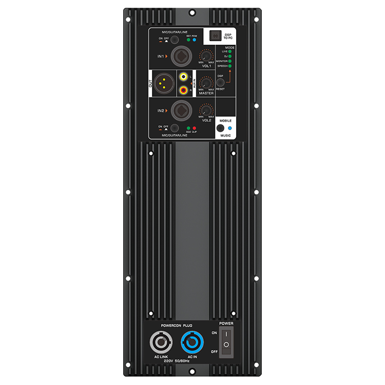 Class D Amplifier - Moduł wzmacniacza mocy MD 800-Watt DSP