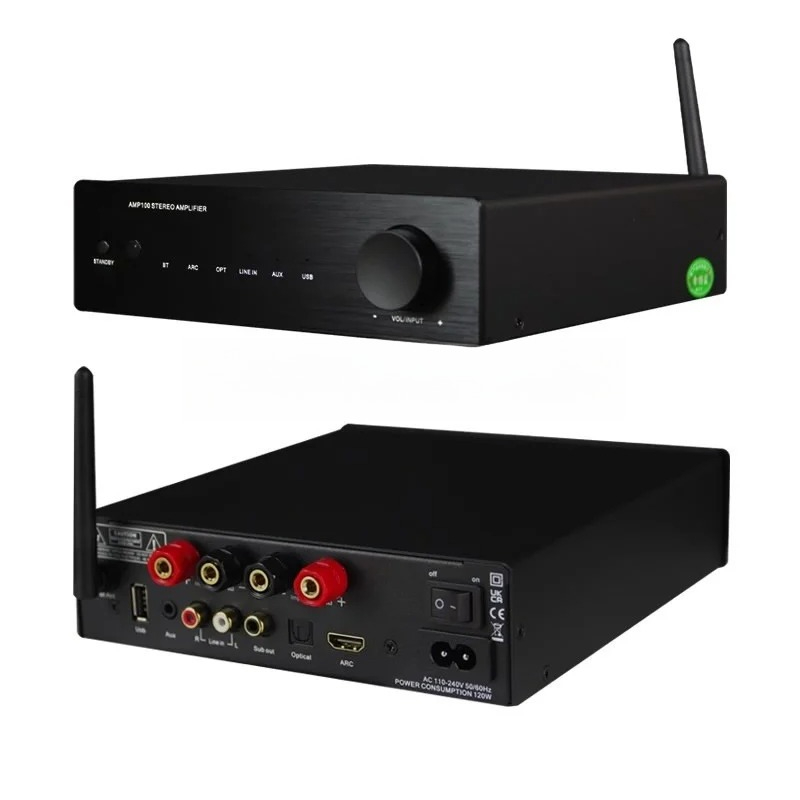 Class D Amplifier - Wzmacniacz cyfrowy klasy D 2*50W -