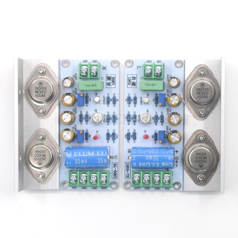 Hifi Amplifier Board - Jedna para zmontowanych wzmacniaczy HiFi HOOD