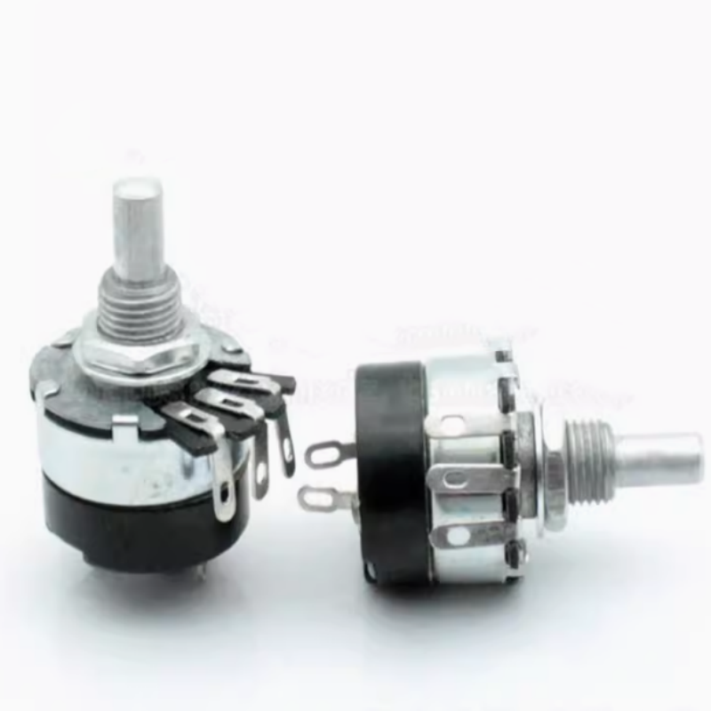 Potentiometer 10K - 5szt Potencjometr 1M/4.7K/47K/220K/470K/10K/100K Ohm z przełącznikiem