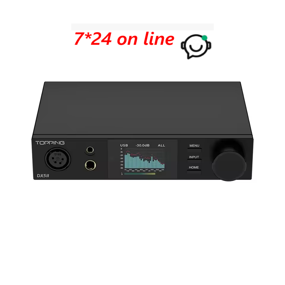 Headphone Amplifier - TOPPING DX5 II W pełni zbalansowany