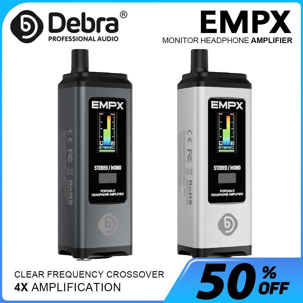 Headphone Amplifier - Debra EMPX Profesjonalny wzmacniacz słuchawkowy OTG,