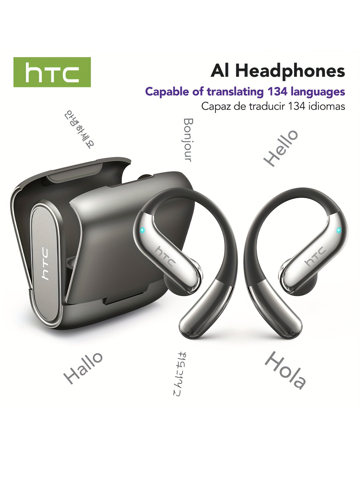 Woofer - Słuchawki Bluetooth z odkrytymi uszami HTC,