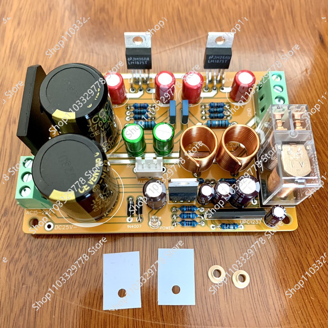 Hifi Amplifier Board - Płytka wzmacniacza mocy Fever 2.0 kanałowy