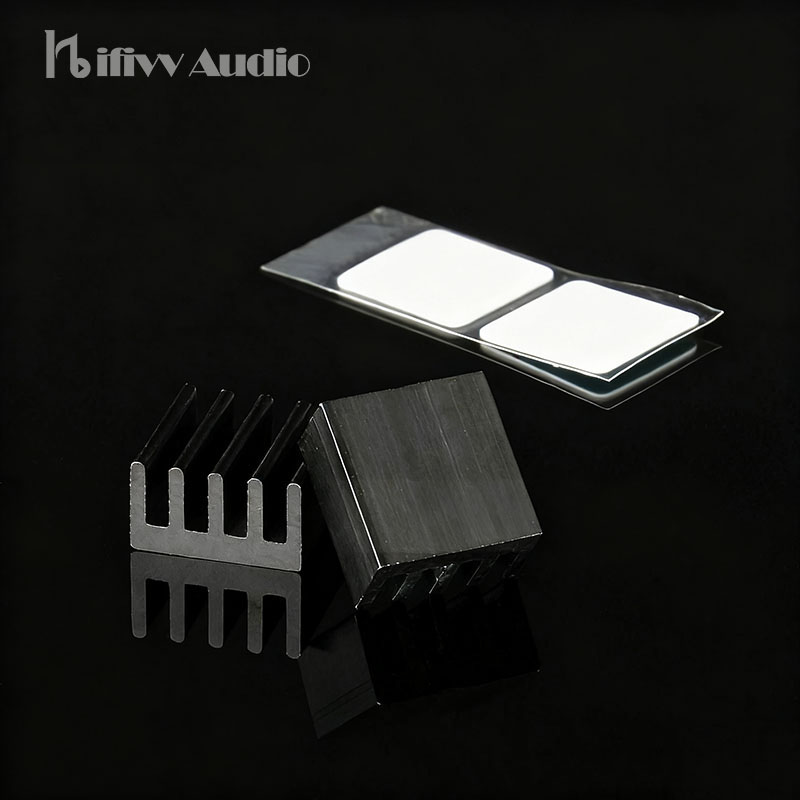 Heatsink Aluminum - 5 sztuk Aluminiowych Radiatorów do Wzmacniaczy