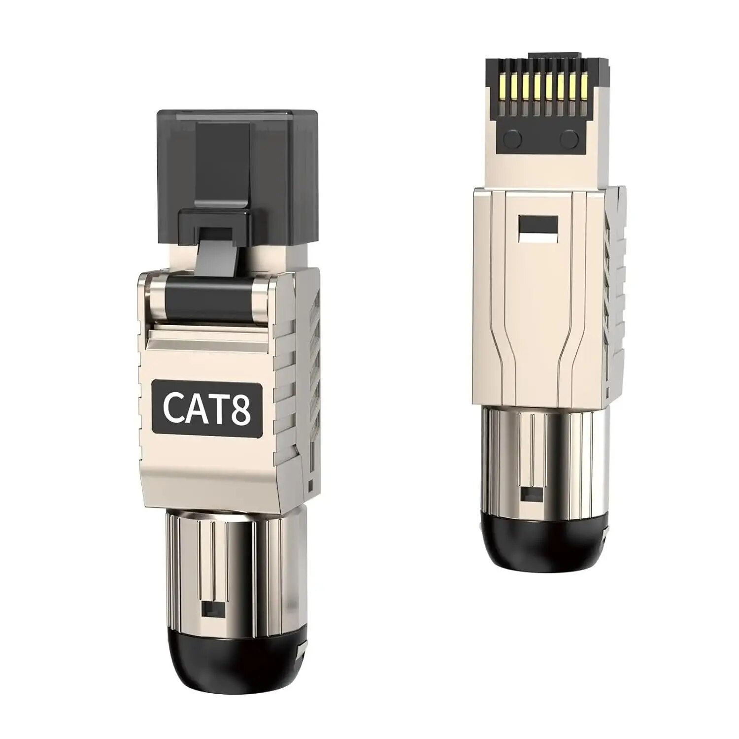 Rj45 Jack - ZoeRax 2-pak Złącza RJ45 Bez Użycia