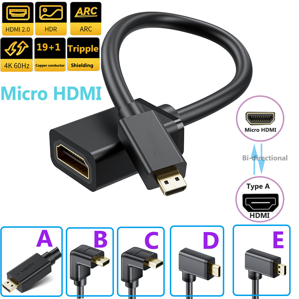 Mdi Cable - Adapter kabla 4K Micro HDMI na