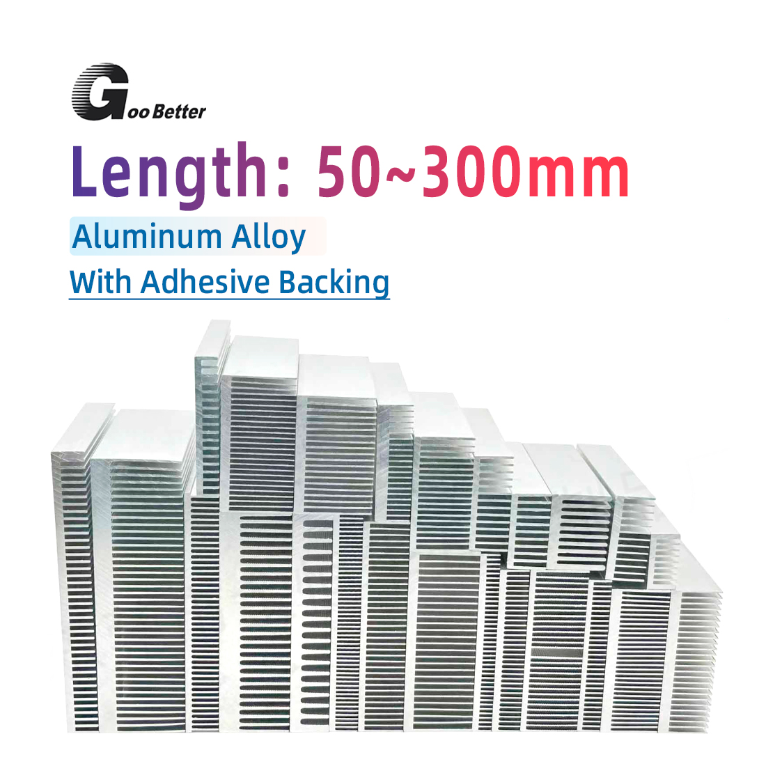 Heatsink Aluminum - Aluminiowy radiator do chłodzenia elektronicznych układów