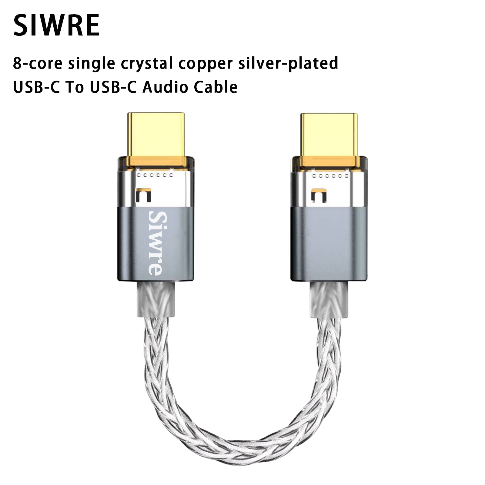 Headphone Amplifier - Kabel audio SIWRE OT1 Type-C do