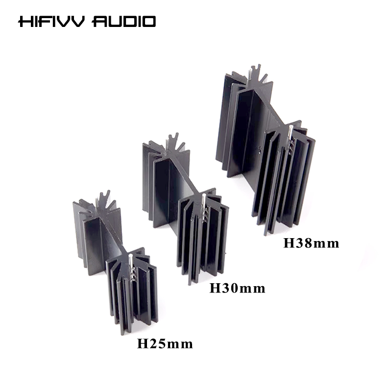 Heatsink Aluminum - 5 szt. Radiatorów TO-220 Trioda Tranzystor