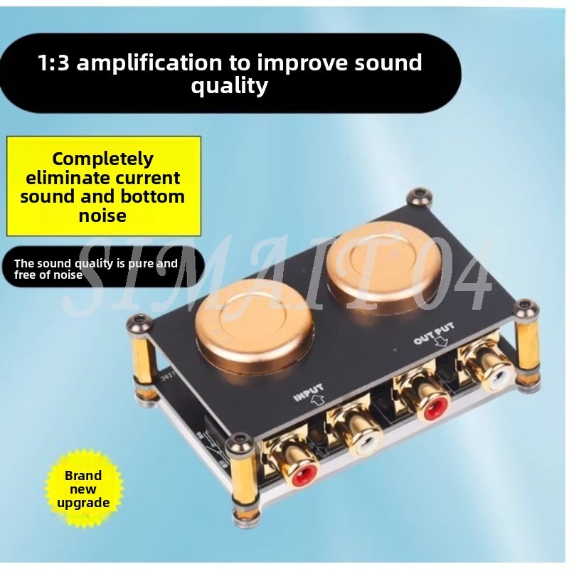 Izolator audio, poprawa dźwięk – Passive Preamp recenzja i cena
