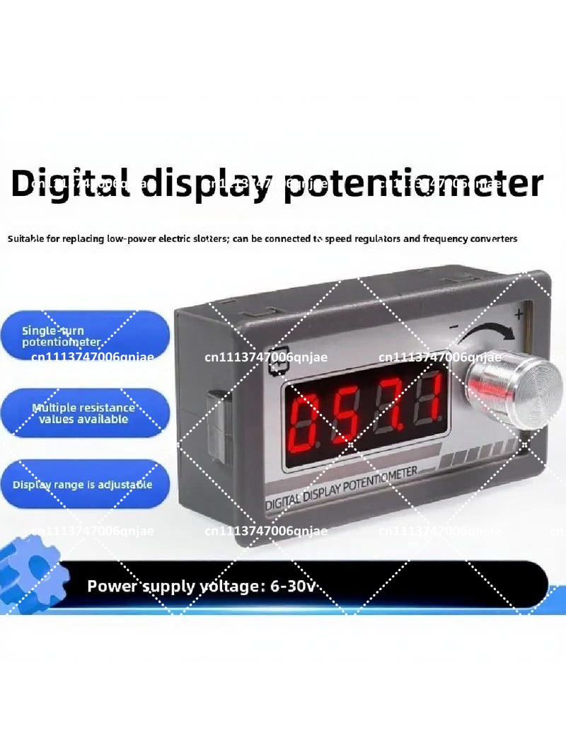 Potencjometr z cyfrowym wyświe – Potentiometer 10K recenzja i cena