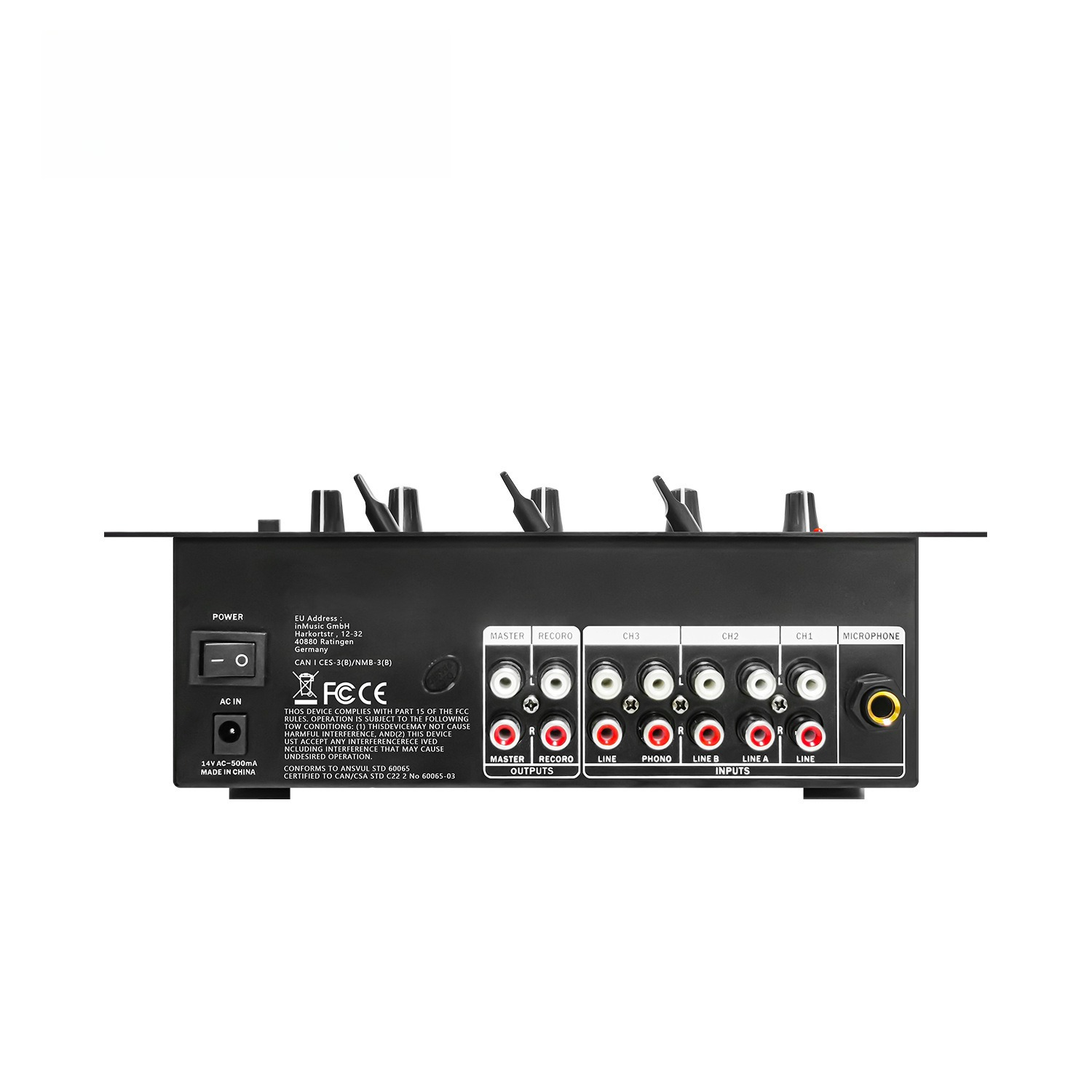 4-kanałowy mikser DJ, profesjo – Audio Interface recenzja i cena
