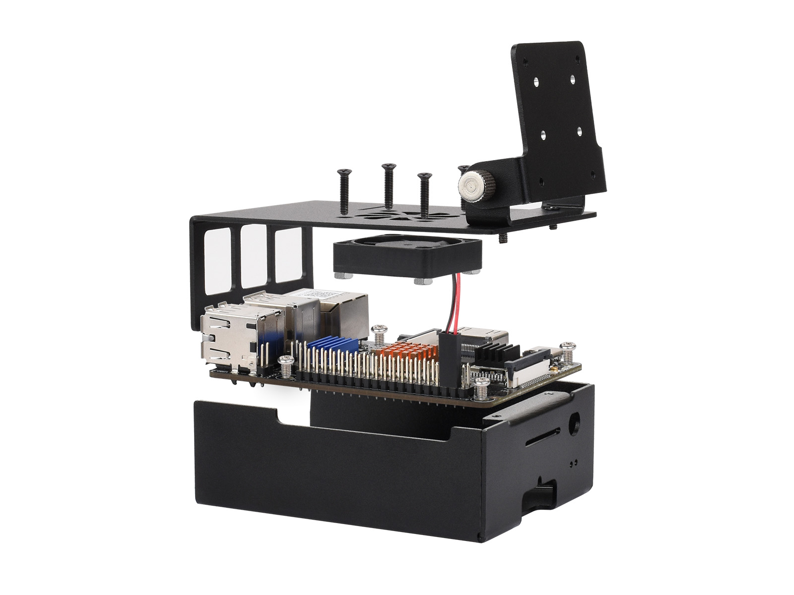 Obudowa chłodząca Waveshare z  – Heatsink Aluminum recenzja i cena