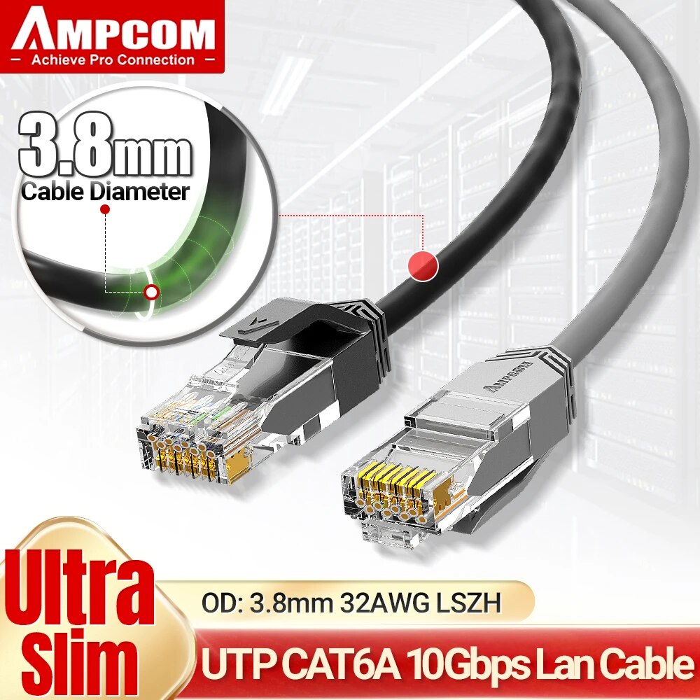 Ultra cienki kabel sieciowy AM – Rj45 Jack recenzja i cena
