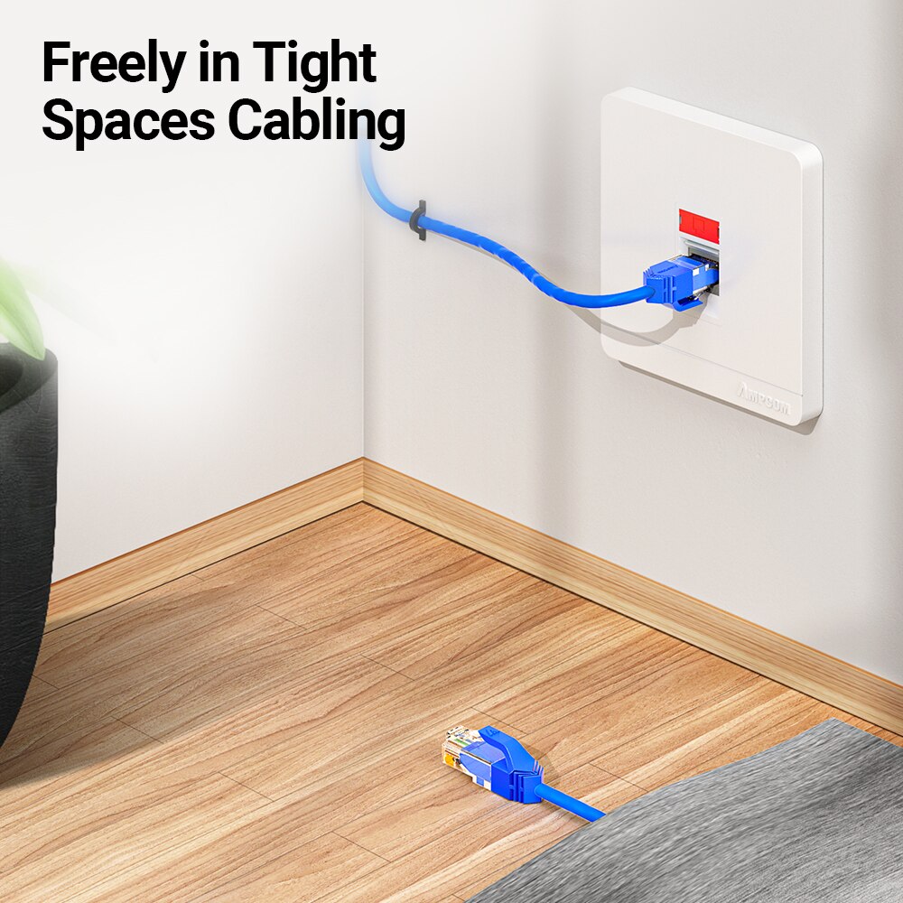 Ultra cienki kabel sieciowy AM – Rj45 Jack recenzja i cena