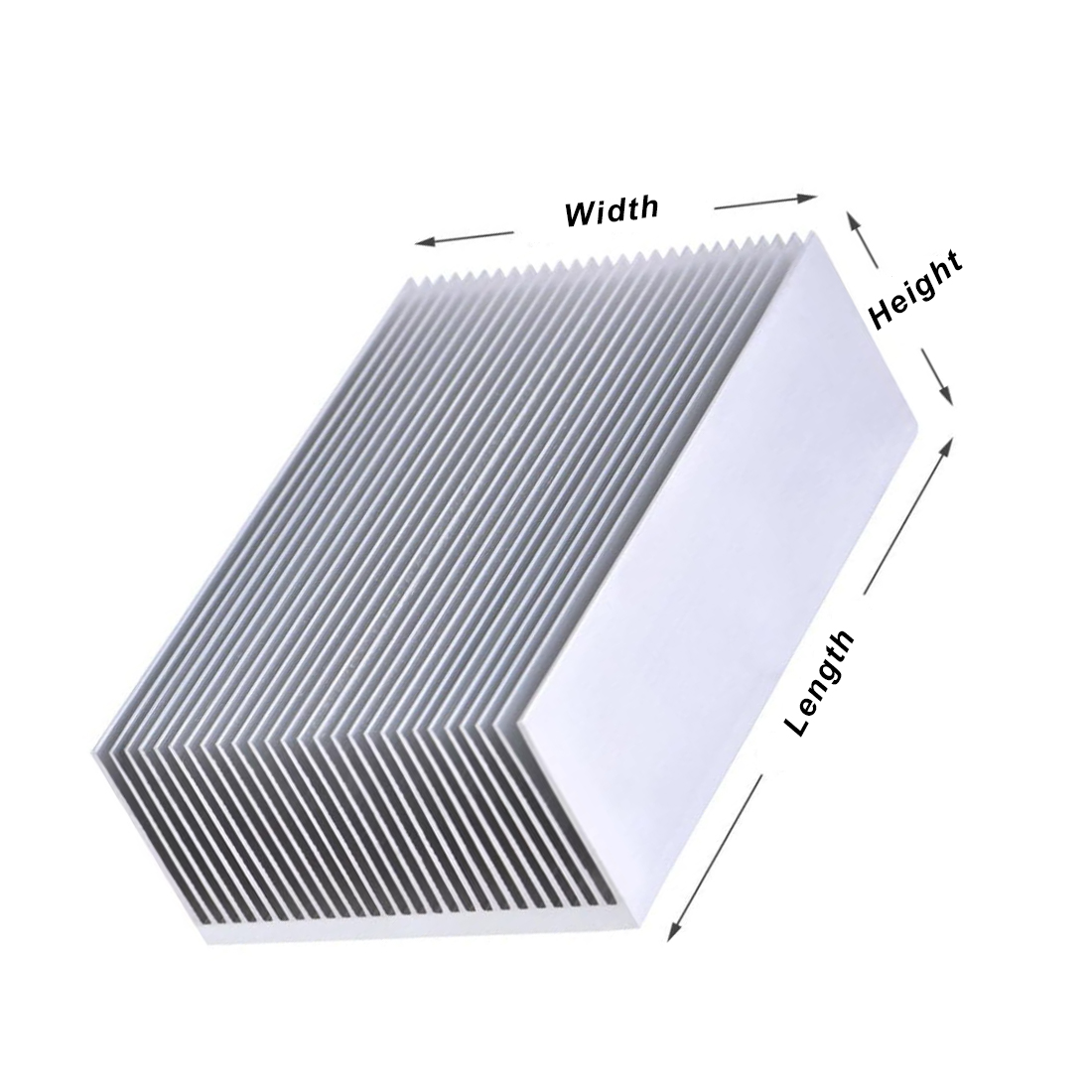 Aluminiowy radiator DIY, chłod – Heatsink Aluminum recenzja i cena