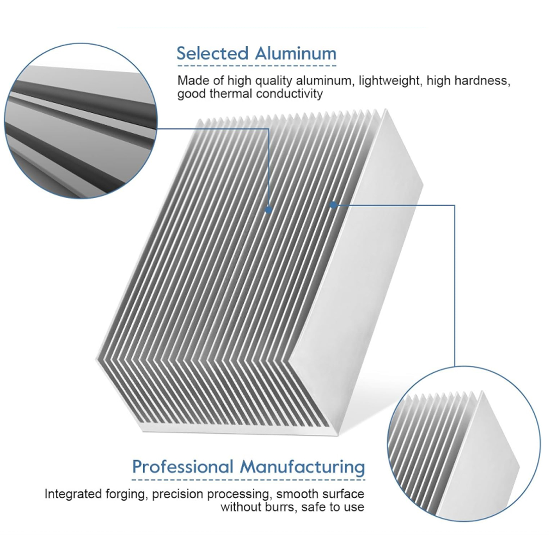 Radiator aluminiowy ekstrudowa – Heatsink Aluminum recenzja i cena