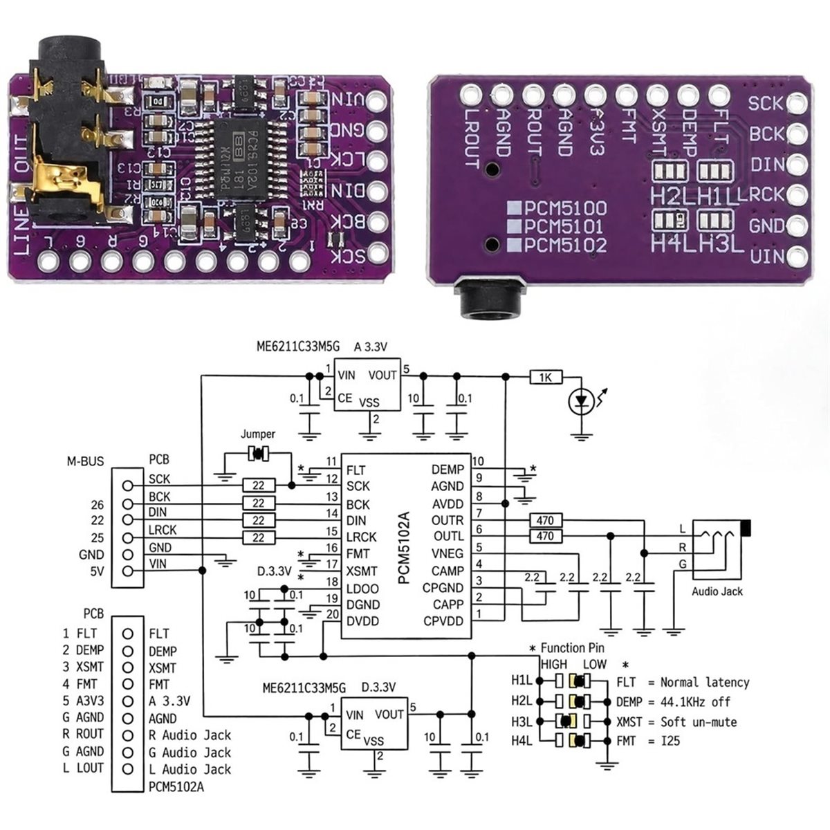 2 sztuki modułu dekodera IIS P – Pcm5102 recenzja i cena
