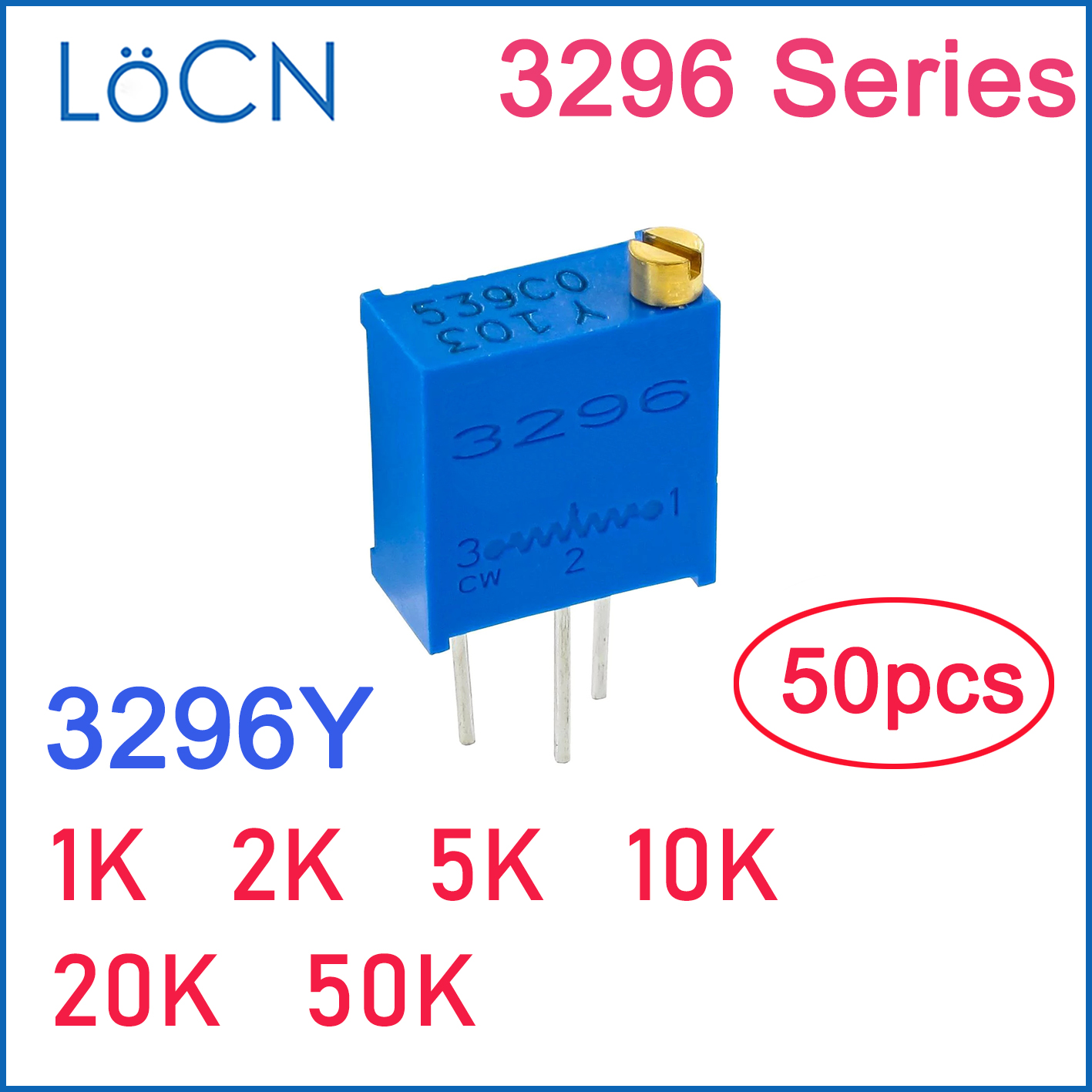 3296Y 1K 2K 5K 10K 20K 50K pot – Potentiometer 10K recenzja i cena