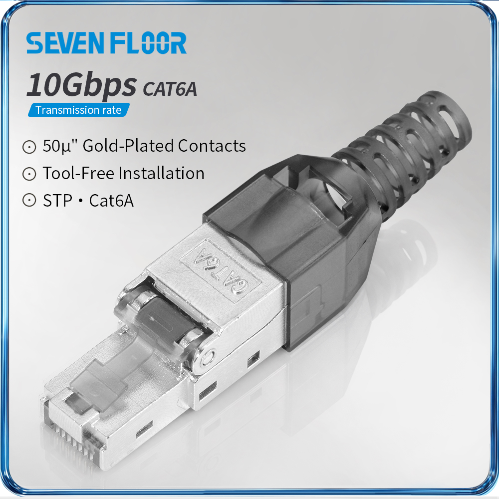 Ekranowany złącze RJ45 Cat6A/C – Rj45 Jack recenzja i cena