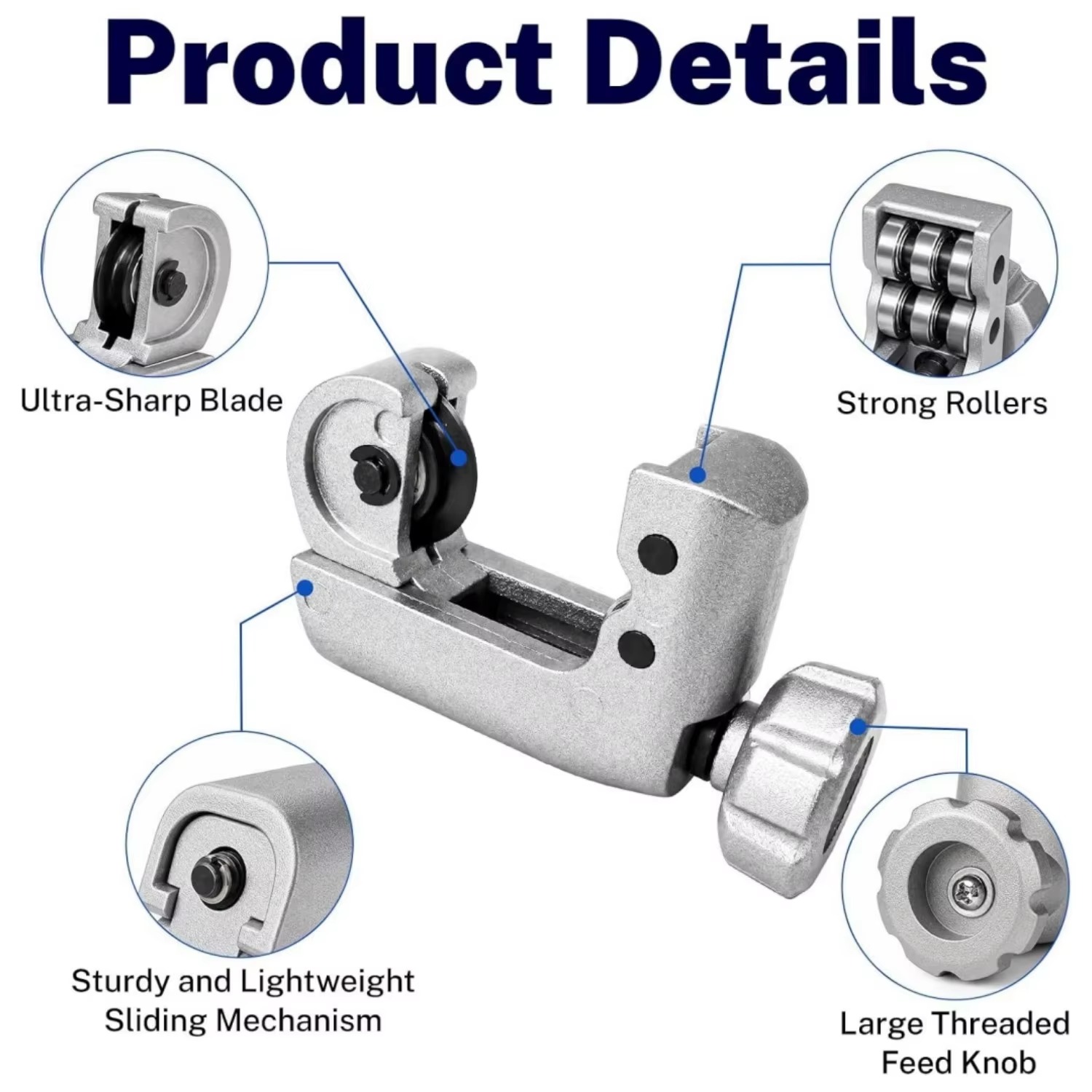 Wielofunkcyjny obcinak do rur  – Knob Aluminum recenzja i cena
