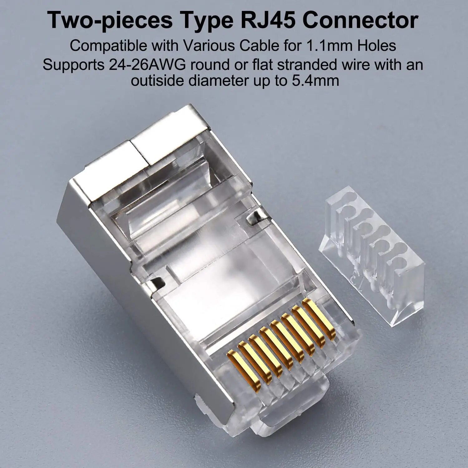 ZoeRax 50 sztuk złączy Cat6 RJ – Rj45 Jack recenzja i cena