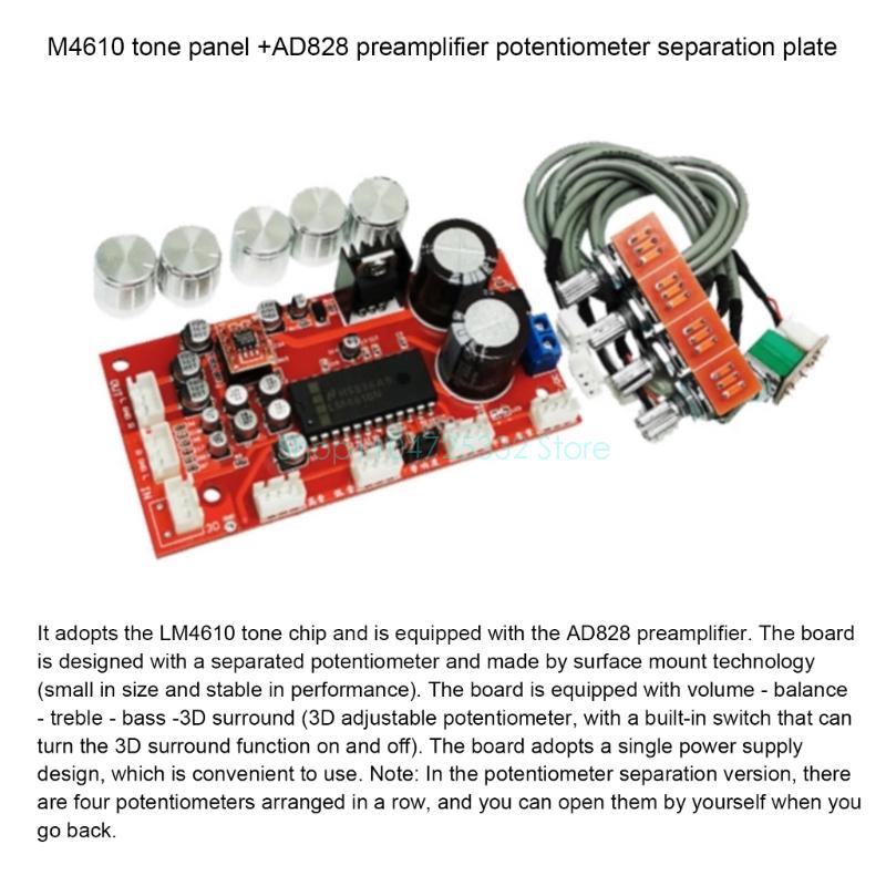 Płytka przedwzmacniacza LM4610 – Volume Control Board recenzja i cena