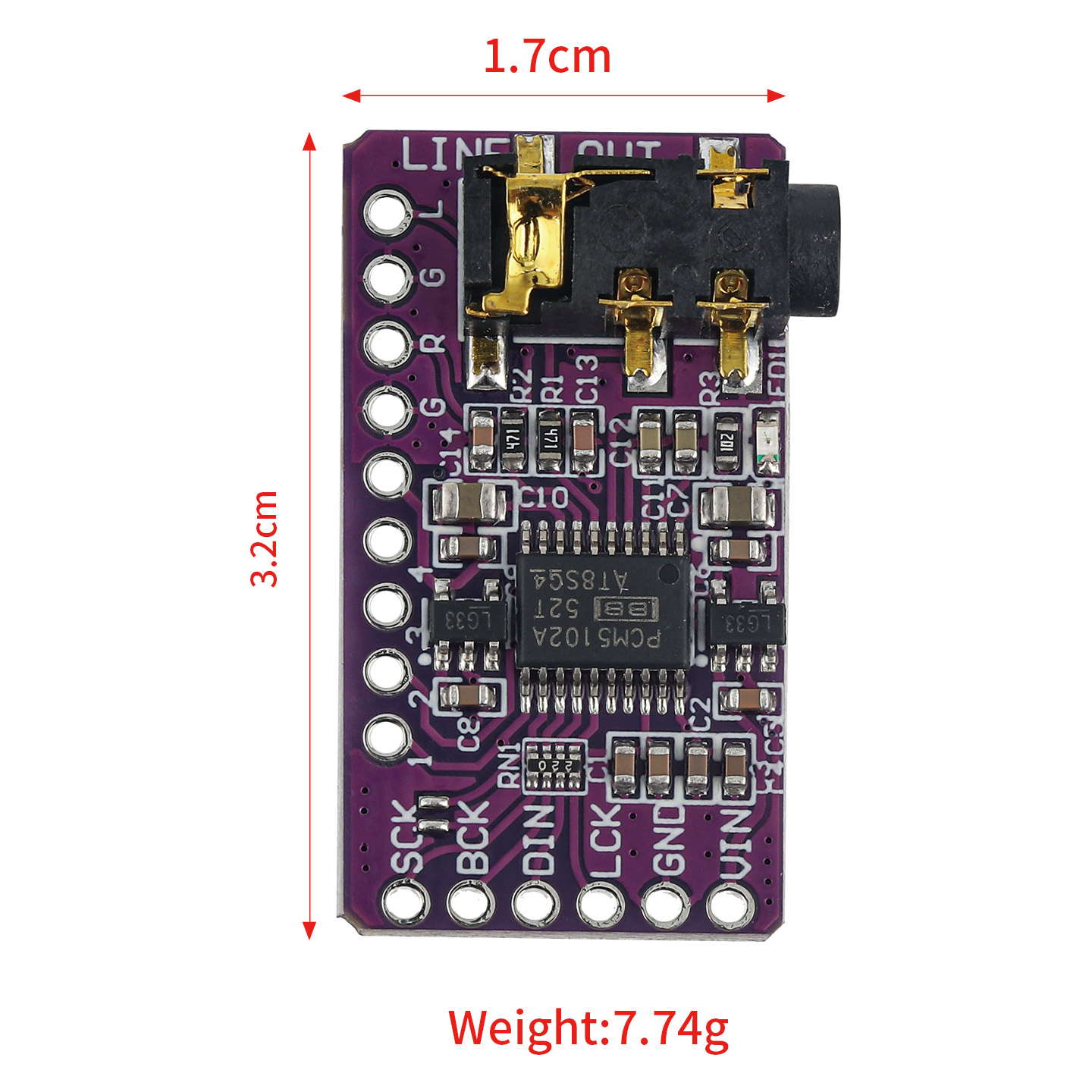 Interfejs XCW I2S PCM5102A Dek – Pcm5102 recenzja i cena