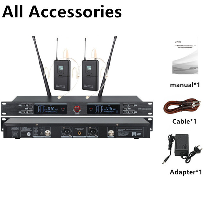 640-690MHz UR-2000-H Dwukanało – Ribbon Microphone recenzja i cena