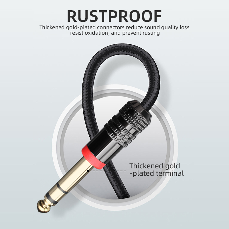 Kabel gitarowy TRS 6,35 mm, st – Trs Cable recenzja i cena