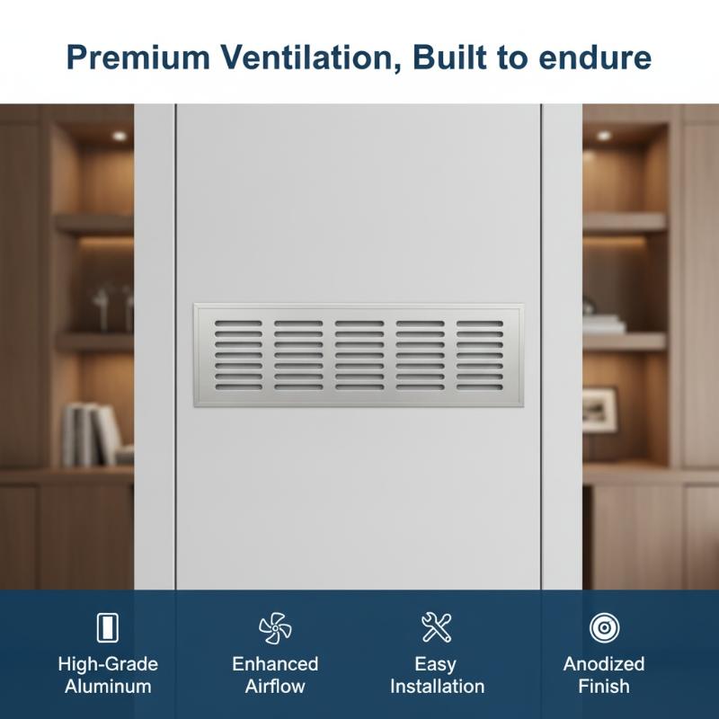 Kratki wentylacyjne ze stopu a – Ventilation Grille Aluminum recenzja i cena