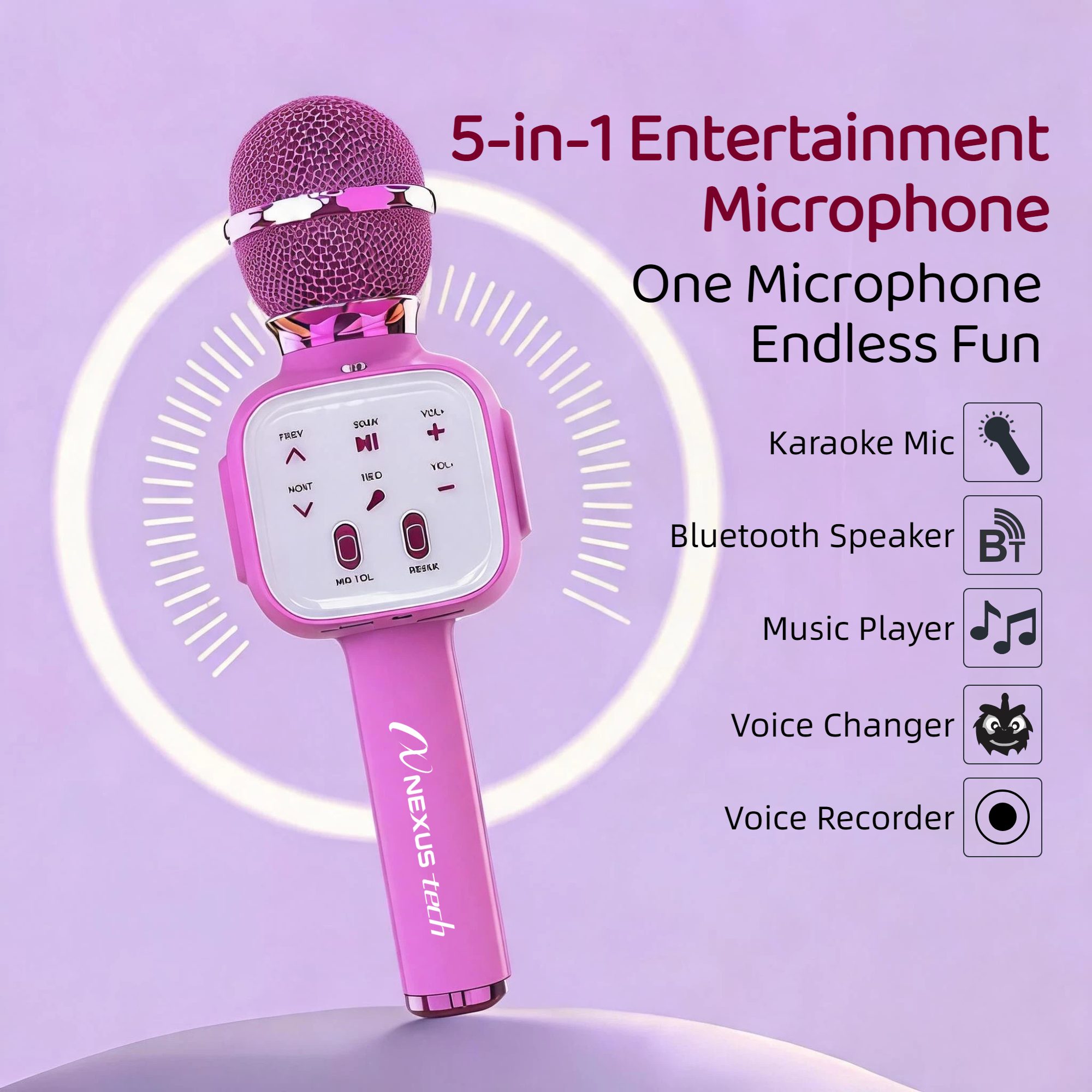 Bezprzewodowy mikrofon karaoke – Condenser Microphone Kit recenzja i cena