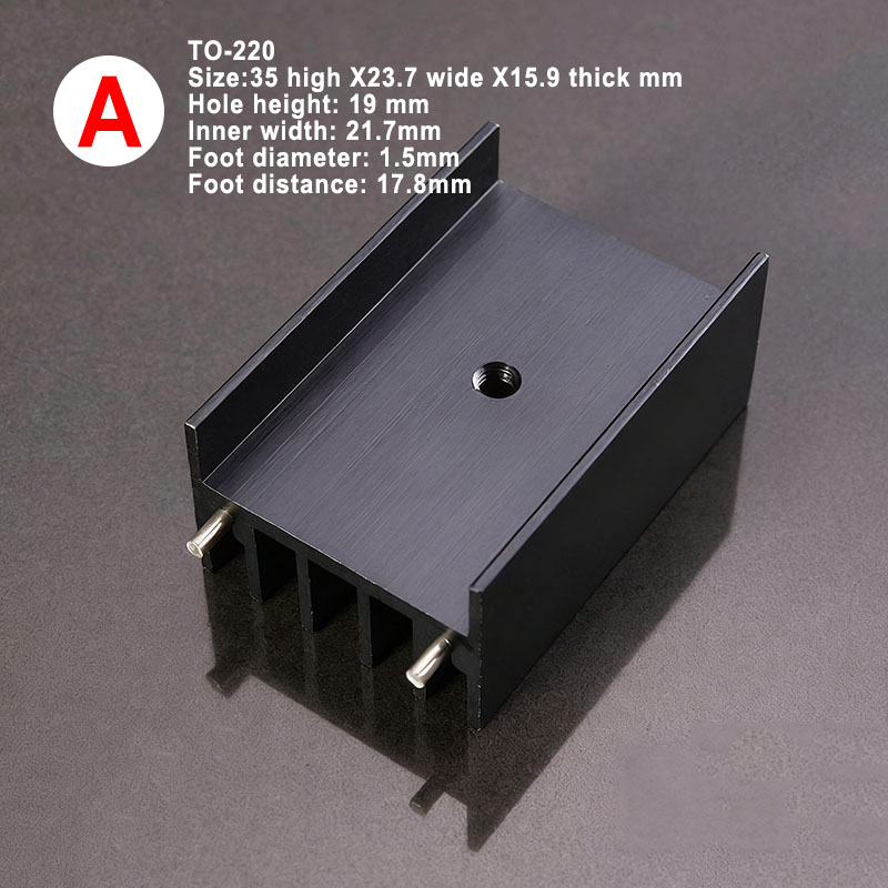 5 sztuk Aluminiowych Radiatoró – Heatsink Aluminum recenzja i cena