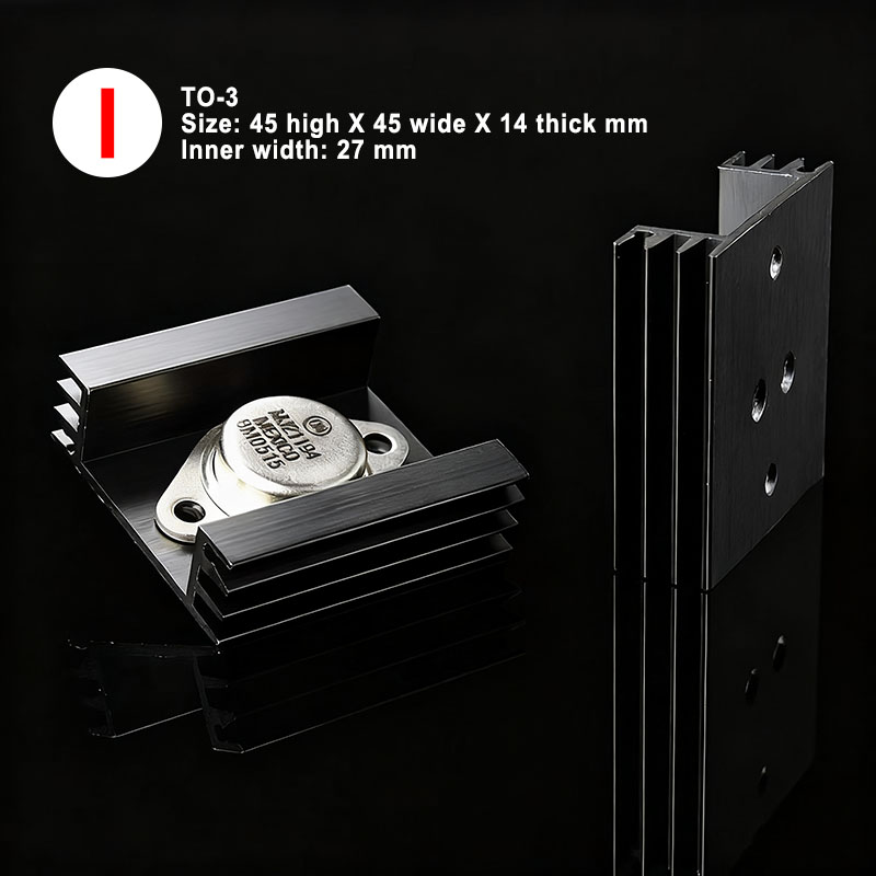 5 sztuk Aluminiowych Radiatoró – Heatsink Aluminum recenzja i cena