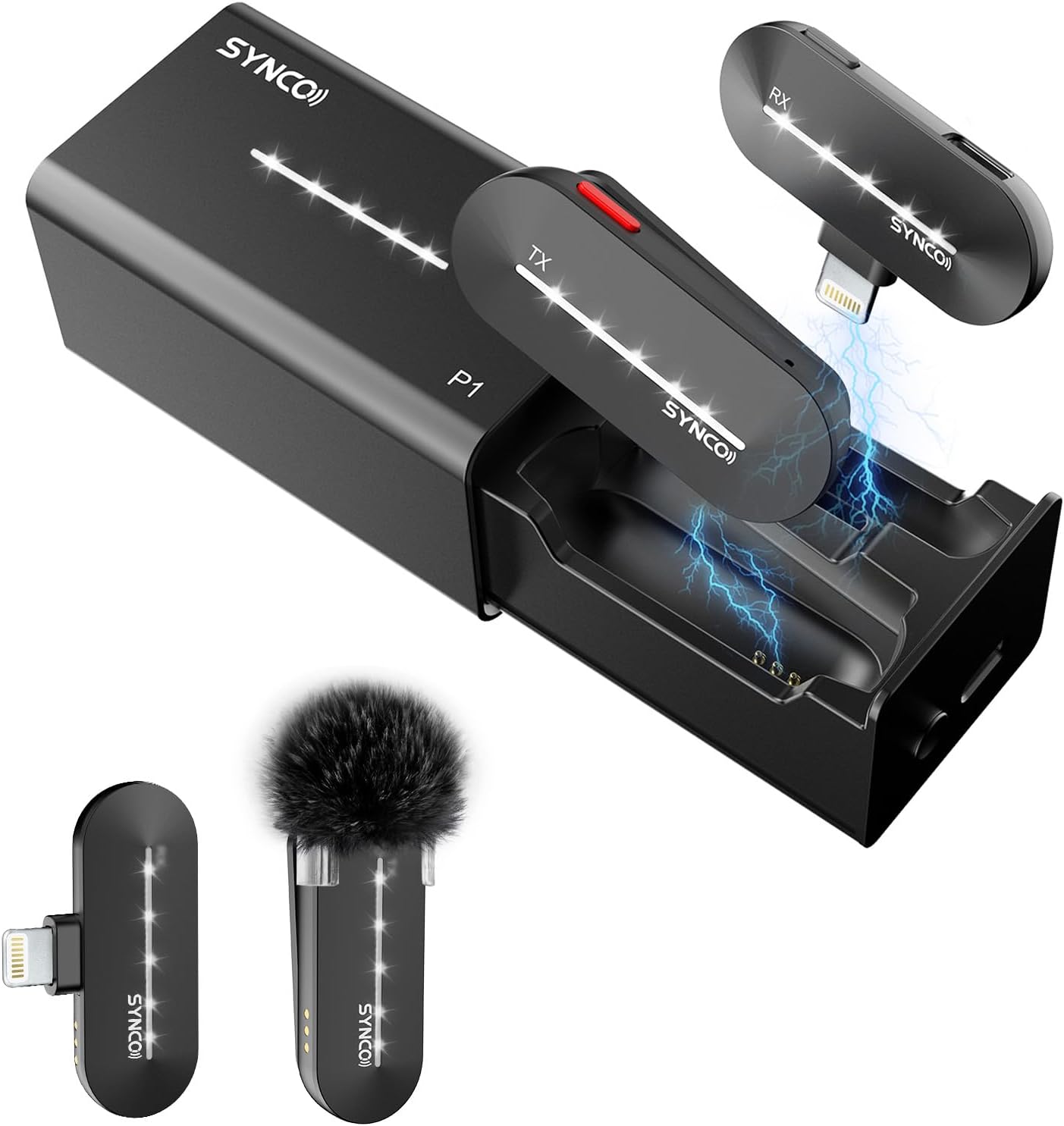Mikrofon bezprzewodowy SYNCO L – Condenser Microphone Kit recenzja i cena
