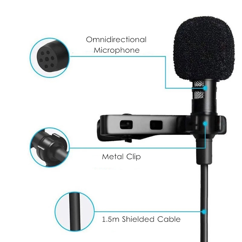 Mikrofon krawatowy 3.5mm Mini  – Microphone Capsule recenzja i cena