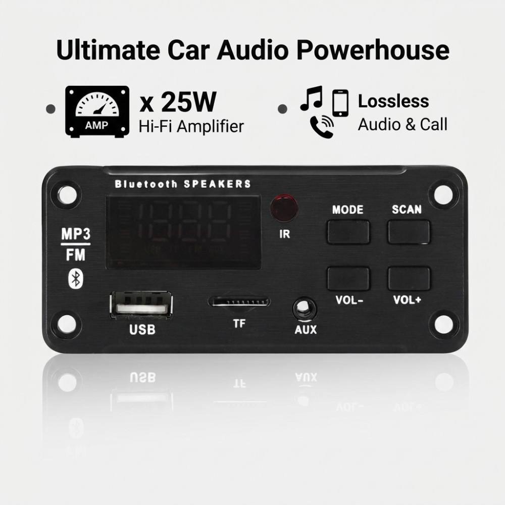 Wzmacniacz 50W Bluetooth MP3 W – Volume Control Board recenzja i cena