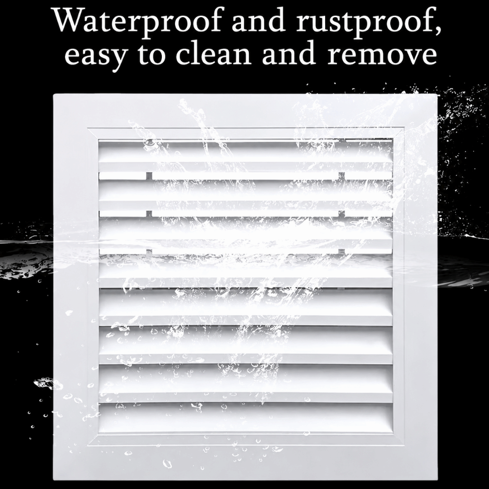 Nowa biała kwadratowa kratka w – Ventilation Grille Aluminum recenzja i cena