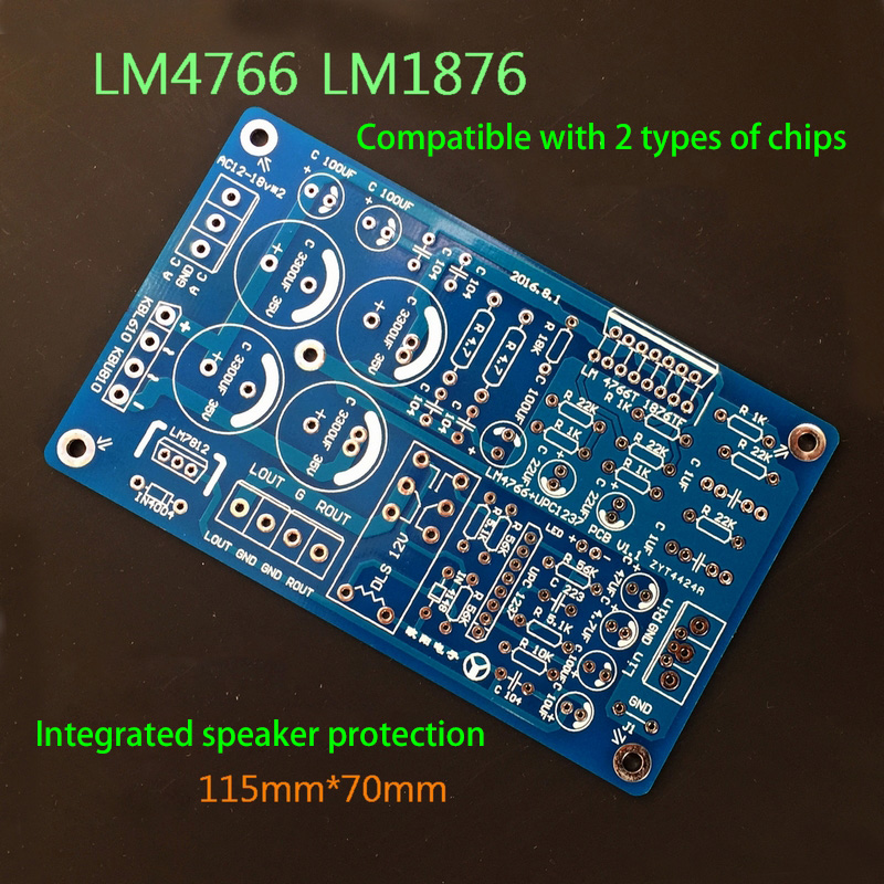 LM766 LM1876 Płytka wzmacniacz – Audio Amplifier Board recenzja i cena