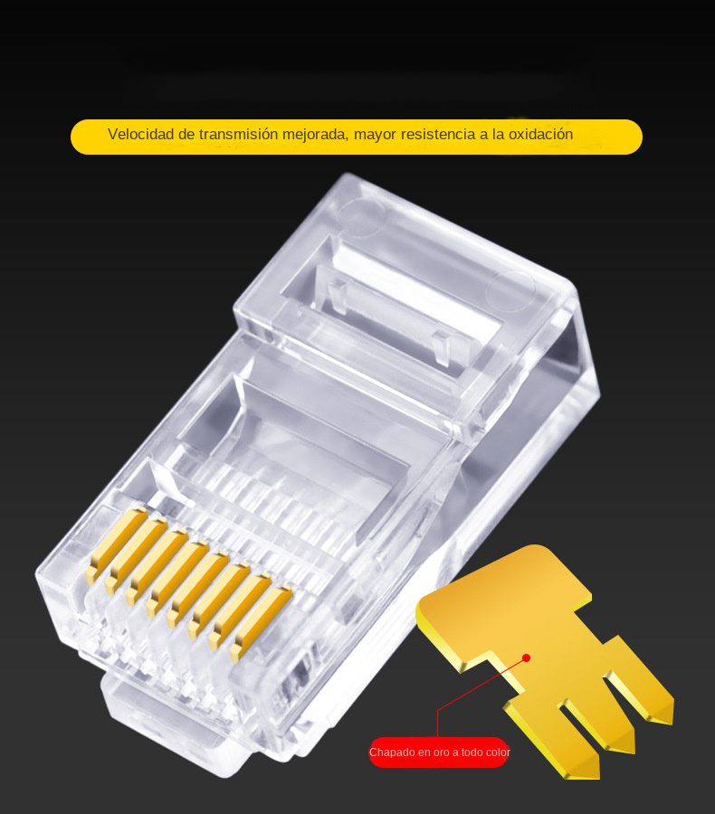 100 szt. Złącze RJ45 Cat6 Cat6 – Rj45 Jack recenzja i cena