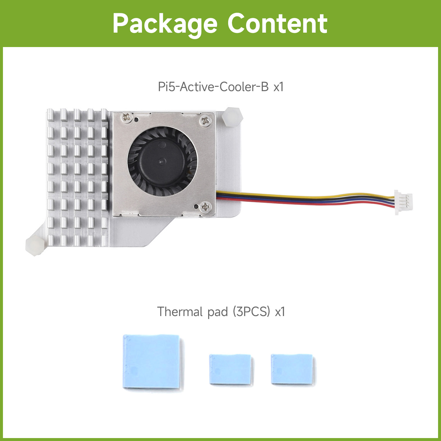 Aktywny cooler Waveshare (B) d – Heatsink Aluminum recenzja i cena