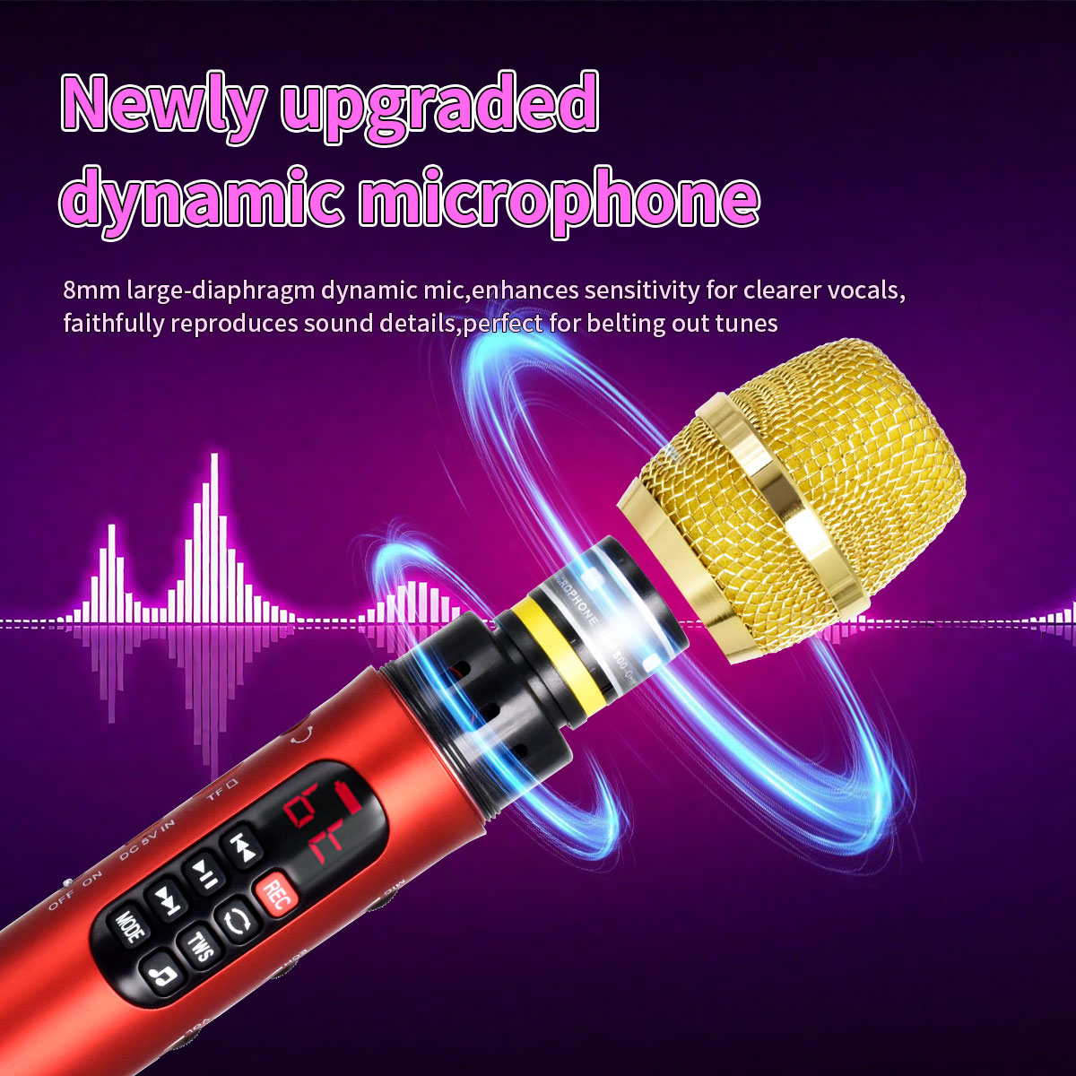 1 sztuka mikrofonu karaoke 28  – Condenser Microphone Kit recenzja i cena