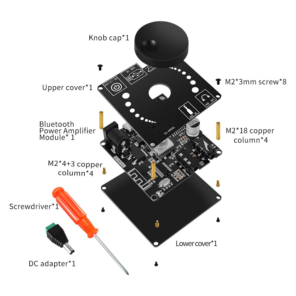 Płytka wzmacniacza mocy Stereo – Hifi Amplifier Board recenzja i cena
