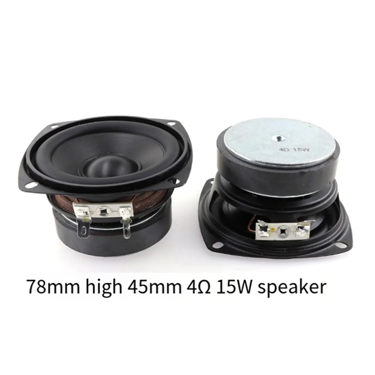 NOWOŚĆ 2 szt. 78MM 4Ohm 15W Gł – Diy Speaker recenzja i cena