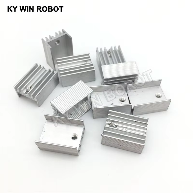 10 sztuk aluminium TO-220 radi – Heatsink Aluminum recenzja i cena